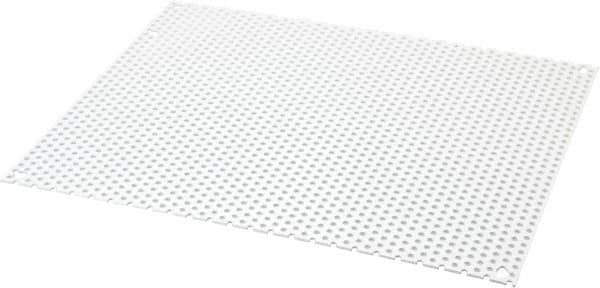 Cooper B-Line - 8-7/8" OAW x 10-7/8" OAH Powder Coat Finish Electrical Enclosure Perforated Panel - 12" x 10" Box, 16 Gauge Steel, Use with 12105-12CHC/12105-12CHCS/12106-12CHC/12108-12CHC - Top Tool & Supply