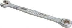 Wera - 3/8" 12 Point Combination Wrench - 6-23/64" OAL, Chrome Molybdenum Steel, Satin Finish - Top Tool & Supply