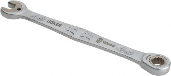 Wera - 5/16" 12 Point Combination Wrench - 5-3/4" OAL, Chrome Molybdenum Steel, Satin Finish - Top Tool & Supply