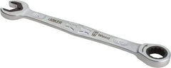 Wera - 15mm 12 Point Combination Wrench - 7-7/8" OAL, Chrome Molybdenum Steel, Satin Finish - Top Tool & Supply