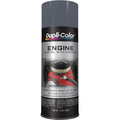 Krylon - 12 oz New Ford Gray Automotive Heat Resistant Paint - High Gloss Finish, Comes in Aerosol Can - Top Tool & Supply