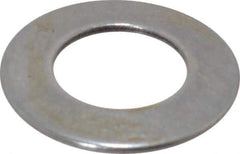 Gardner Spring - #12 Bolt, 0.22" ID, Grade 1074 Steel, Belleville Disc Spring - 7/16" OD, 0.032" High, 0.02" Thick - Top Tool & Supply