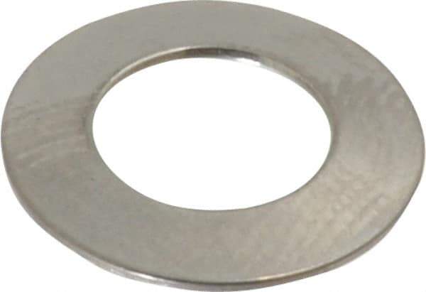 Gardner Spring - 1/4" Bolt, 0.255" ID, Grade 302 Stainless Steel, Belleville Disc Spring - 1/2" OD, 0.034" High, 0.018" Thick - Top Tool & Supply