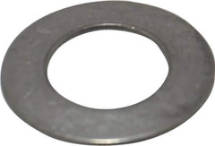 Gardner Spring - 1/4" Bolt, 0.255" ID, Grade 302 Stainless Steel, Belleville Disc Spring - 1/2" OD, 0.036" High, 0.022" Thick - Top Tool & Supply