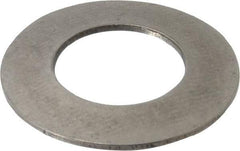 Gardner Spring - 1/2" Bolt, 0.505" ID, Grade 302 Stainless Steel, Belleville Disc Spring - 1" OD, 0.067" High, 0.035" Thick - Top Tool & Supply