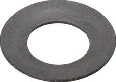 Gardner Spring - 0.2047" ID, Grade 1074 Steel, Belleville Disc Spring - 0.3937" OD, 0.0276" High, 1/64" Thick - Top Tool & Supply