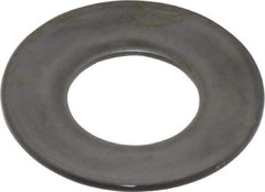 Gardner Spring - 0.4803" ID, Grade 1074 Steel, Belleville Disc Spring - 63/64" OD, 1/16" High, 0.0354" Thick - Top Tool & Supply