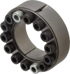 Climax Metal Products - M6 Thread, 1-1/2" Bore Diam, 2.559" OD, Shaft Locking Device - 14 Screws, 12,486 Lb Axial Load, 2.559" OAW, 0.669" Thrust Ring Width, 780 Ft/Lb Max Torque - Top Tool & Supply