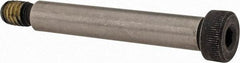 Value Collection - 3/8" Shoulder Diam x 2-1/4" Shoulder Length, 5/16-18 UNC, Hex Socket Shoulder Screw - 4140 Alloy Steel with Nylon Locking Patch, 1/4" Head Height x 9/16" Head Diam - Top Tool & Supply