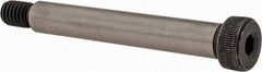 Value Collection - 3/8" Shoulder Diam x 2-1/2" Shoulder Length, 5/16-18 UNC, Hex Socket Shoulder Screw - 4140 Alloy Steel with Nylon Locking Patch, 1/4" Head Height x 9/16" Head Diam - Top Tool & Supply