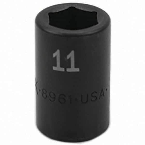 SK - Impact Socket - 3/8"DR 11MM IMPACT SOCKET - Top Tool & Supply