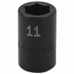 SK - Impact Socket - 3/8"DR 11MM IMPACT SOCKET - Top Tool & Supply