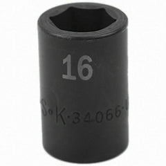 SK - Impact Socket - 1/2"DR 16MM IMPACT SOCKET - Top Tool & Supply