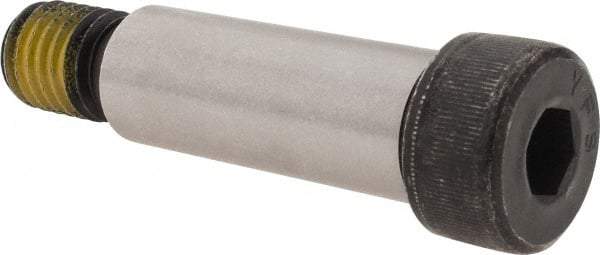 Value Collection - 3/4" Shoulder Diam x 2" Shoulder Length, 5/8-11 UNC, Hex Socket Shoulder Screw - 4140 Alloy Steel with Nylon Locking Patch, 1/2" Head Height x 1" Head Diam - Top Tool & Supply