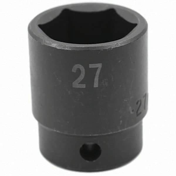 SK - Impact Socket - 1/2"DR 27MM IMPACT SOCKET - Top Tool & Supply