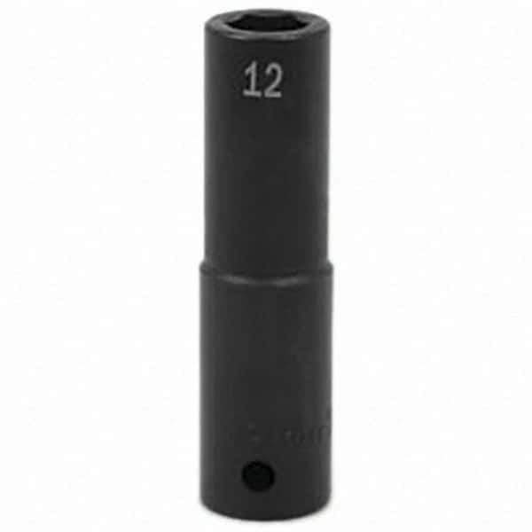 SK - Impact Socket - 1/2"DR 12MM DEEP IMPACT SOCKET - Top Tool & Supply