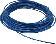 Coilhose Pneumatics - 3/32" ID x 5/32" OD, 0.32" Wall Thickness, 100' Long, Nylon 11 Tube - Blue, 150 Max psi - Top Tool & Supply