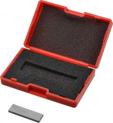 SPI - 0.1002" Rectangular Steel Gage Block - Accuracy Grade AS-1, Includes NIST Traceability Certification - Top Tool & Supply