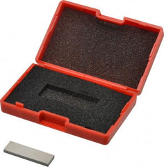 SPI - 0.1006" Rectangular Steel Gage Block - Accuracy Grade AS-1, Includes NIST Traceability Certification - Top Tool & Supply