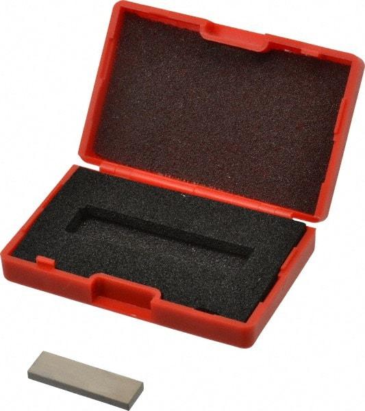 SPI - 0.106" Rectangular Steel Gage Block - Accuracy Grade AS-1, Includes NIST Traceability Certification - Top Tool & Supply