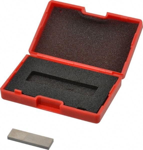 SPI - 0.109" Rectangular Steel Gage Block - Accuracy Grade AS-1, Includes NIST Traceability Certification - Top Tool & Supply