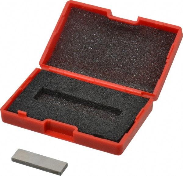 SPI - 0.112" Rectangular Steel Gage Block - Accuracy Grade AS-1, Includes NIST Traceability Certification - Top Tool & Supply