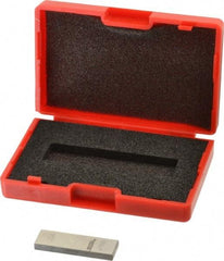 SPI - 0.114" Rectangular Steel Gage Block - Accuracy Grade AS-1, Includes NIST Traceability Certification - Top Tool & Supply