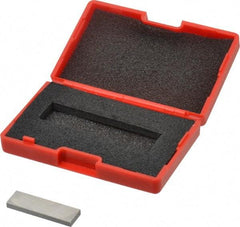 SPI - 0.115" Rectangular Steel Gage Block - Accuracy Grade AS-1, Includes NIST Traceability Certification - Top Tool & Supply