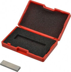 SPI - 0.122" Rectangular Steel Gage Block - Accuracy Grade AS-1, Includes NIST Traceability Certification - Top Tool & Supply