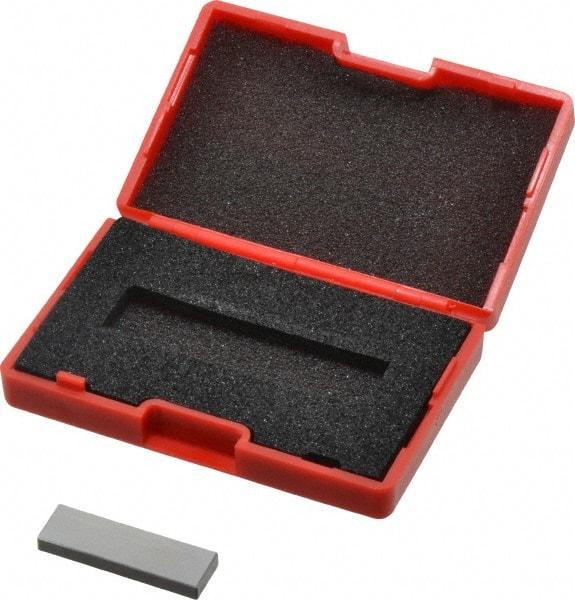 SPI - 0.131" Rectangular Steel Gage Block - Accuracy Grade AS-1, Includes NIST Traceability Certification - Top Tool & Supply