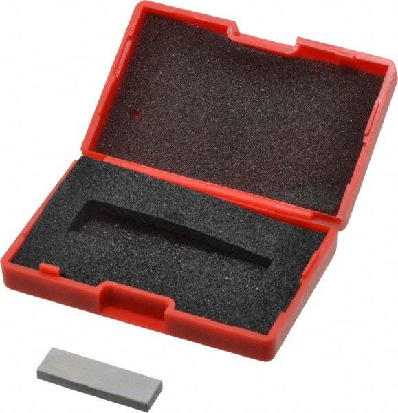 SPI - 0.133" Rectangular Steel Gage Block - Accuracy Grade AS-1, Includes NIST Traceability Certification - Top Tool & Supply