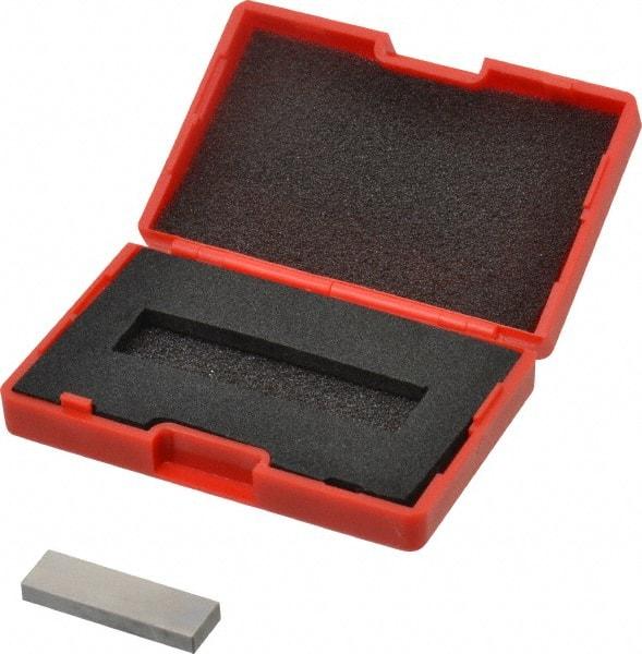 SPI - 0.144" Rectangular Steel Gage Block - Accuracy Grade AS-1, Includes NIST Traceability Certification - Top Tool & Supply