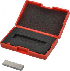 SPI - 0.144" Rectangular Steel Gage Block - Accuracy Grade AS-1, Includes NIST Traceability Certification - Top Tool & Supply