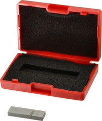 SPI - 0.145" Rectangular Steel Gage Block - Accuracy Grade AS-1, Includes NIST Traceability Certification - Top Tool & Supply