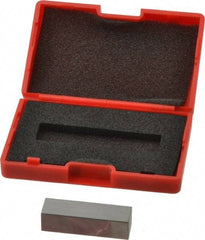 SPI - 0.4" Rectangular Steel Gage Block - Accuracy Grade AS-1, Includes NIST Traceability Certification - Top Tool & Supply