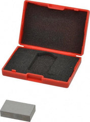 SPI - 0.8" Rectangular Steel Gage Block - Accuracy Grade AS-1, Includes NIST Traceability Certification - Top Tool & Supply