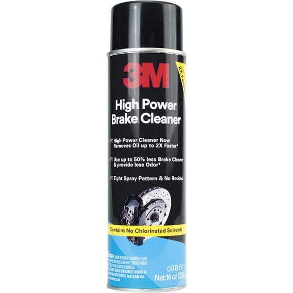 3M - Petroleum Based Brake Parts Cleaner - 14 oz Aerosol Can - Top Tool & Supply