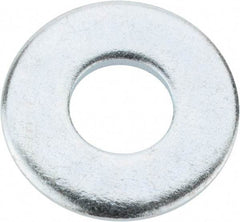 Value Collection - 5/16" Screw, Steel USS Flat Washer - 3/8" ID x 7/8" OD, 0.0781" Thick, Zinc-Plated Finish - Top Tool & Supply