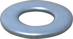 Value Collection - 5/8" Screw, Steel SAE Flat Washer - 21/32" ID x 1-5/16" OD, 3/32" Thick, Zinc-Plated Finish - Top Tool & Supply