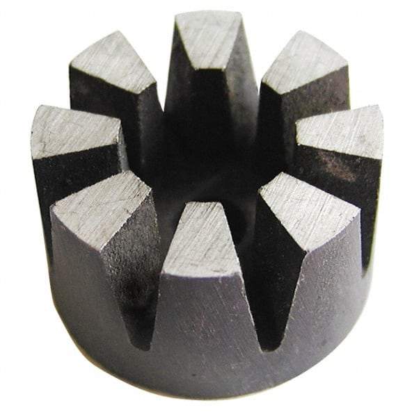 Eclipse - 1-1/4" OD x 1-3/8" High, 2 Pole Alnico Rotor Magnet - 5/16" Hole Diam, 23 Lb Max Holding Capacity, 1,022°F Max Operating Temp - Top Tool & Supply