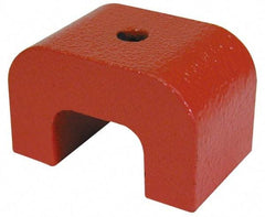 Eclipse - 1/4" Hole Diam, 2-7/16" Overall Width, 15/16" Deep, 2" High, Alnico Power Magnets - 1,022°Fahrenheit Max Operating Temp - Top Tool & Supply