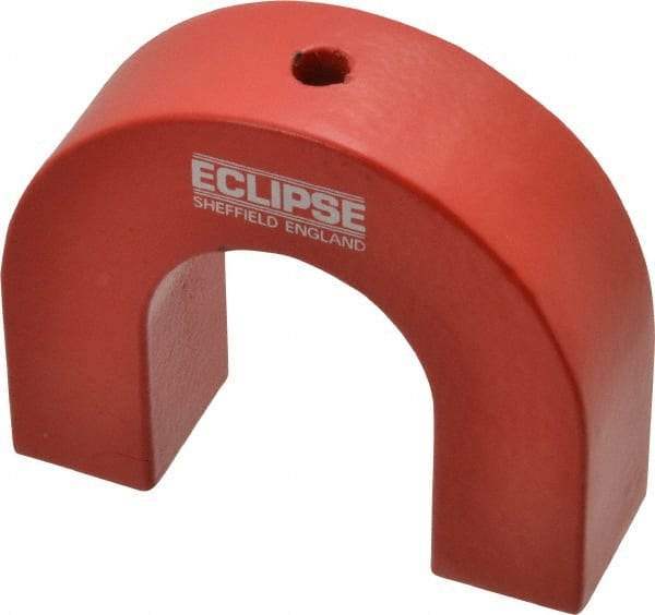 Eclipse - 1/4" Hole Diam, 3" Overall Width, 15/16" Deep, 2-1/2" High, Alnico Power Magnets - 1,022°Fahrenheit Max Operating Temp - Top Tool & Supply