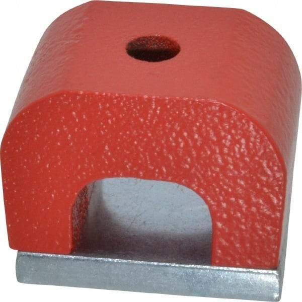 Eclipse - 3/16" Hole Diam, 1-1/8" Overall Width, 3/4" Deep, 3/4" High, Alnico Power Magnets - 1,022°Fahrenheit Max Operating Temp - Top Tool & Supply