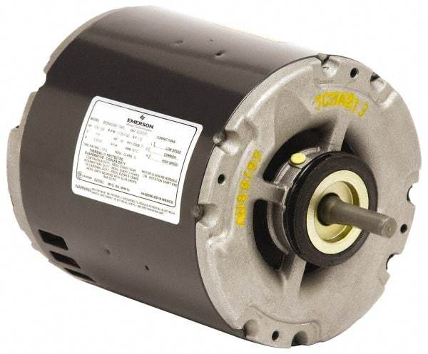 US Motors - 3/4 hp, ODP Enclosure, 1,725 RPM, 115 Volt, 60 Hz, Industrial Electric AC/DC Motor - 2 Speed, SAB/Sleeve Bearings, B Class Insulation, CCW Lead End - Top Tool & Supply