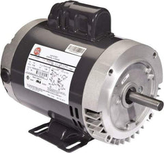 US Motors - 1/2 hp, ODP Enclosure, Auto Thermal Protection, 1,725 RPM, 115/208-230 Volt, 60 Hz, Industrial Electric AC/DC Motor - Size 56 Frame, J-Face/Base Mount, 1 Speed, Ball Bearings, 8.9/4.4-4.5 Full Load Amps, B Class Insulation, CCW Drive End - Top Tool & Supply