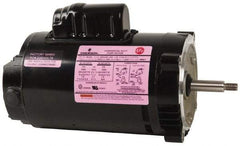 US Motors - 3/4 hp, ODP Enclosure, Auto Thermal Protection, 3,450 RPM, 115/208-230 Volt, 60 Hz, Industrial Electric AC/DC Motor - Size 56J Frame, J-Face Mount, 1 Speed, Ball Bearings, 10.4/5.4-5.2 Full Load Amps, B Class Insulation, CCW Drive End - Top Tool & Supply