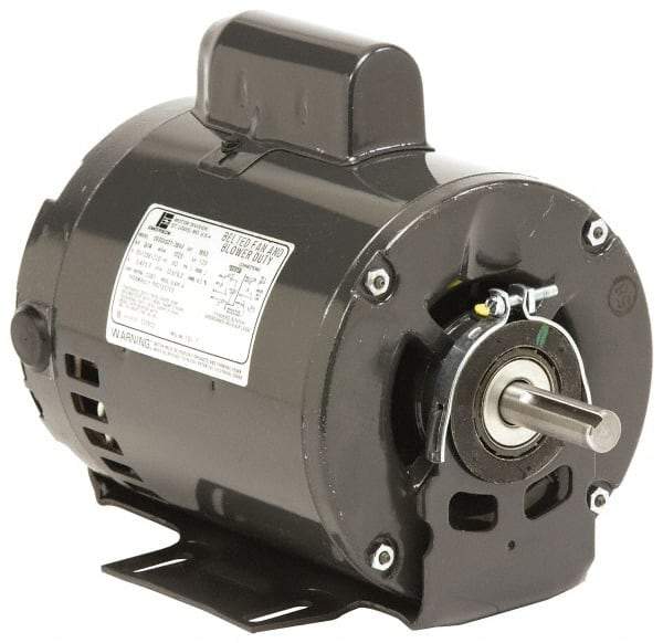 US Motors - 3/4 hp, ODP Enclosure, No Thermal Protection, 1,725 RPM, 208-230/460 Volt, 60 Hz, Three Phase Standard Efficient Motor - Size 56 Frame, Cradle/Stud Mount, 1 Speed, Ball Bearings, 2.9-2.9/1.5 Full Load Amps, B Class Insulation, Reversible - Top Tool & Supply