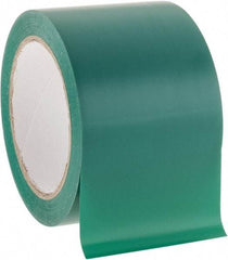 NMC - Green Solid Color Vinyl Tape - 3" Wide x 108' Long x 0.002" Thick, General Traffic - Top Tool & Supply