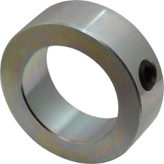 Climax Metal Products - 1-3/4" Bore, Steel, Set Screw Shaft Collar - 2-5/8" Outside Diam, 7/8" Wide - Top Tool & Supply