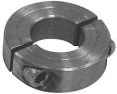 Climax Metal Products - 11/16" Bore, Steel, Two Piece Clamp Collar - 1-3/8" Outside Diam - Top Tool & Supply